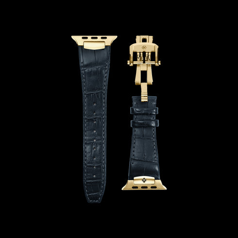 Apple Watch Strap / ALG Leather - Blue